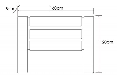 CABECERO 160CM MÓNIKA