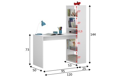 Mesa + estantería Duplo