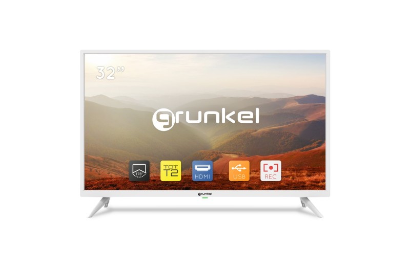 Grunkel - Televisor de 24 Pulgadas con Google Chromecast - LED