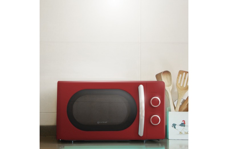 Microondas 25 lt rojo : : Hogar y cocina