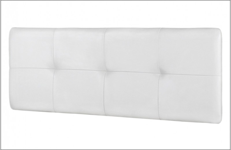 Cabecero Tapizado DOMUS para Cama 160 Polipiel Blanco ( 160 x 50 x 7 cm)